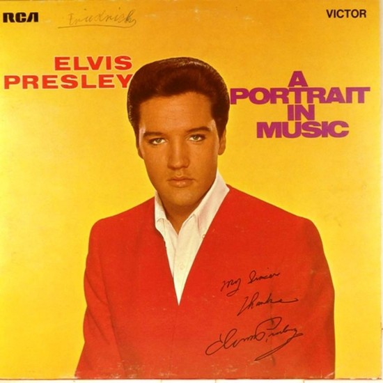 Пластинка Elvis Presley A portrait in music